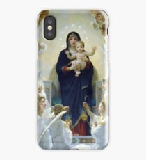 Angels Surrounded Jesus and Mary iPhone Case/Skin