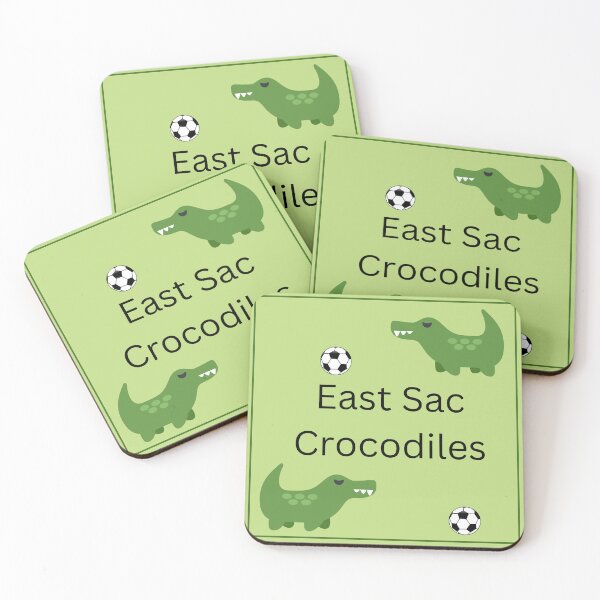 Item preview, East Sac Crocodiles Soccer  - square designed and sold by StealthFandom.