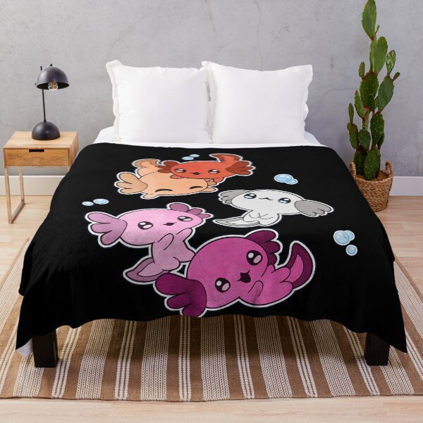 Item preview, Lesbian Axolotl LGBT Gay Pride Flag designed and sold by Clara Hollins.