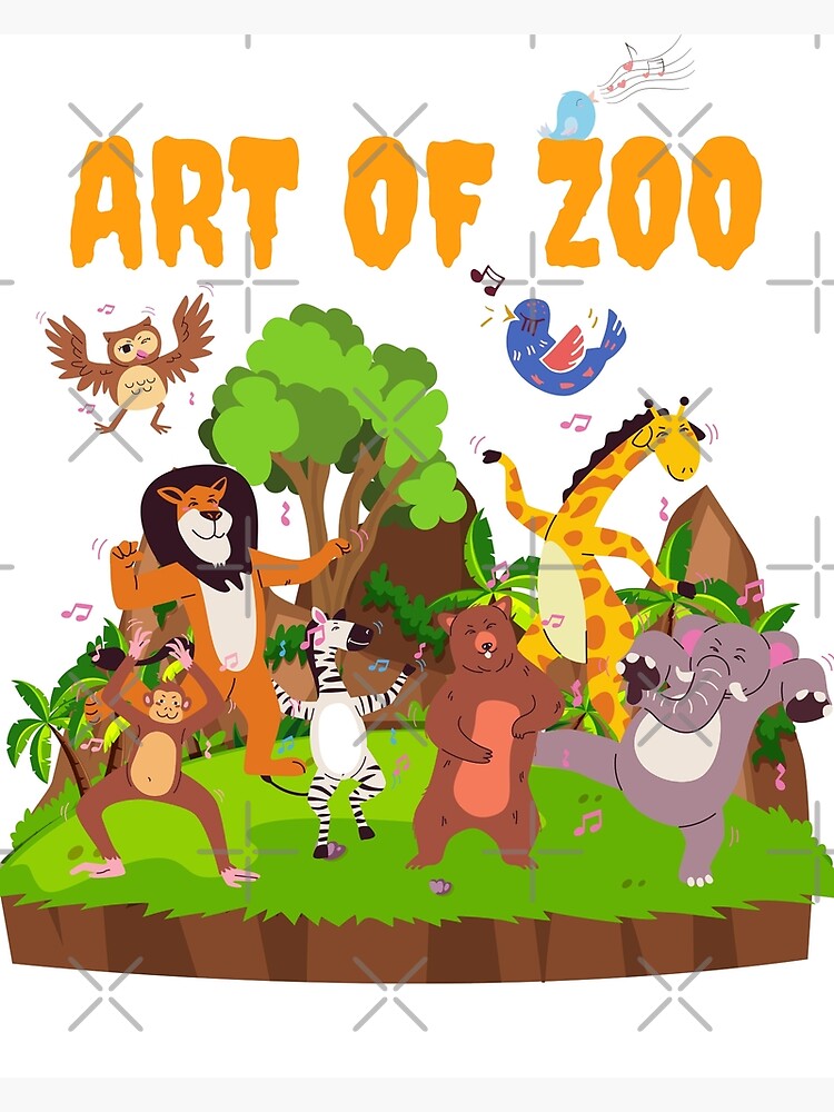 "Art Of Zoo" Poster for Sale by enzosartworks Redbubble