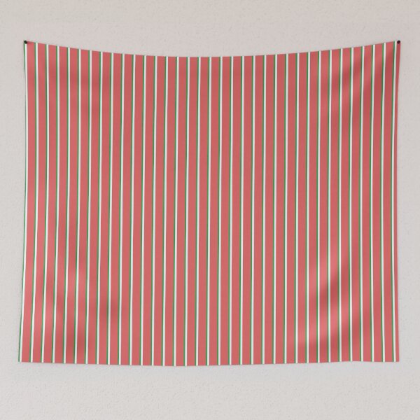 Item preview, Red Green and White Candy Cane Stripes Pattern designed and sold by Itaya Art.