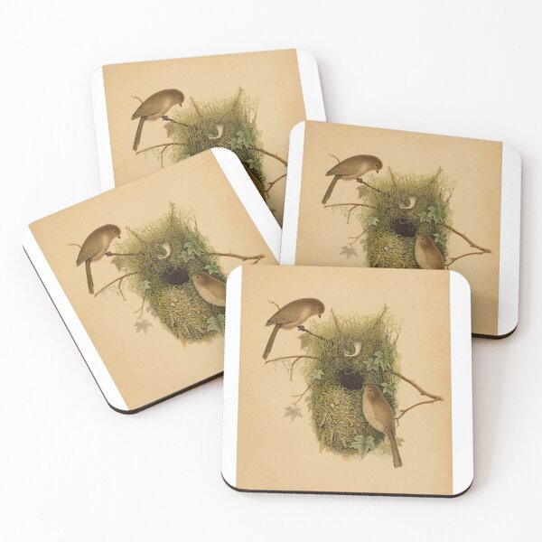 Item preview, American Bushtits Building A Nest designed and sold by laguitan10.