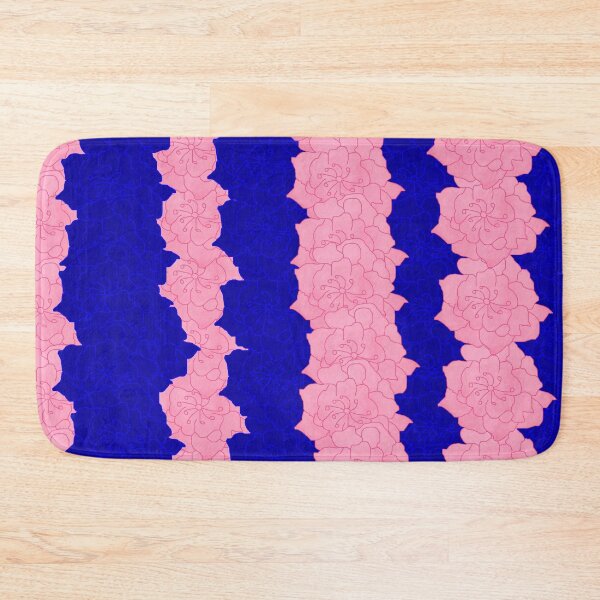 Item preview, Rose Pink & Blue Flower Collage designed and sold by rainestore.