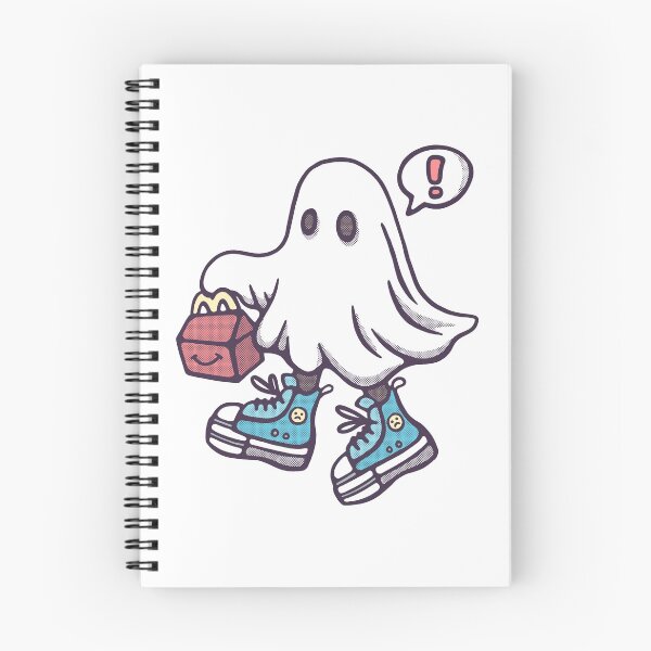 Item preview, Ghosts love Happy Meals (Blue) designed and sold by Gabba (@gabbagraphics).