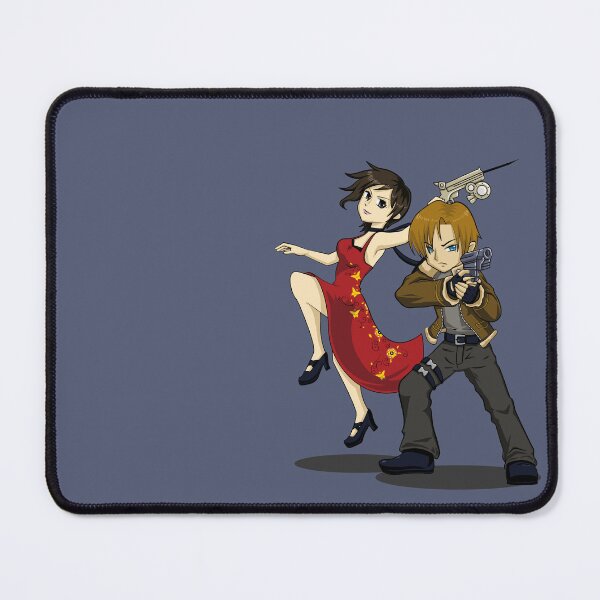 Item preview, RE4 Chibi Ada and Leon designed and sold by littlebearart.
