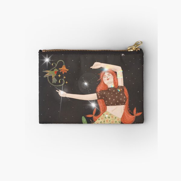 Item preview, Vintage Libra Goddess with Hummingbird, Balance Harmony and Light designed and sold by BohemiWANDERS.