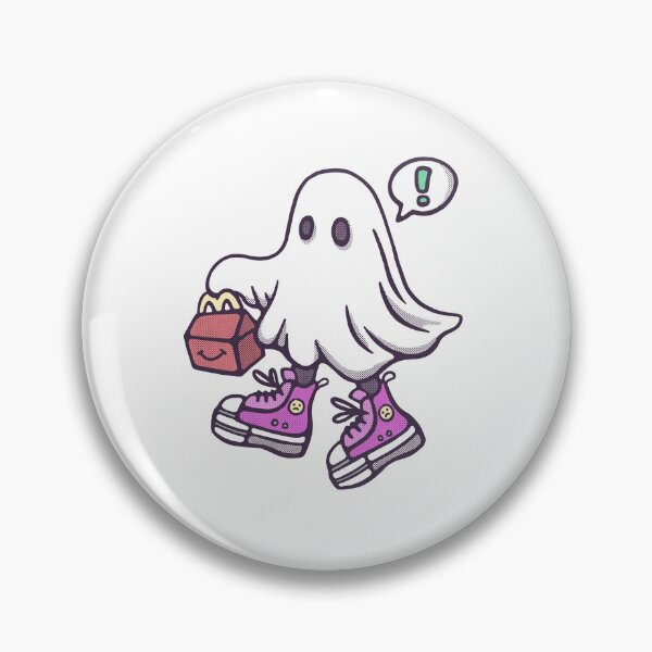 Item preview, Ghosts love Happy Meals (Pink) designed and sold by Gabba (@gabbagraphics).