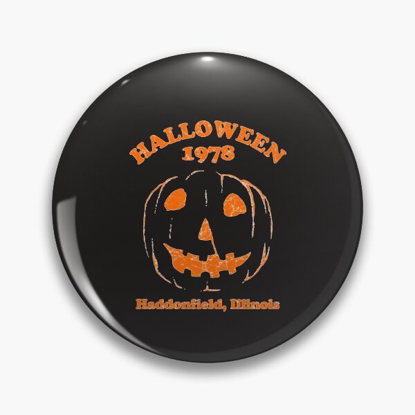 Item preview, Halloween 1978 Holiday Spooky Myers Pumpkin Haddonfield Classic T-Shirt designed and sold by RyanSavag.
