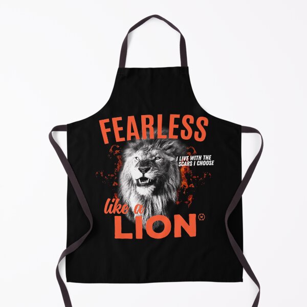 Item preview, Motivational Fearless like a Lion designed and sold by wingstar.