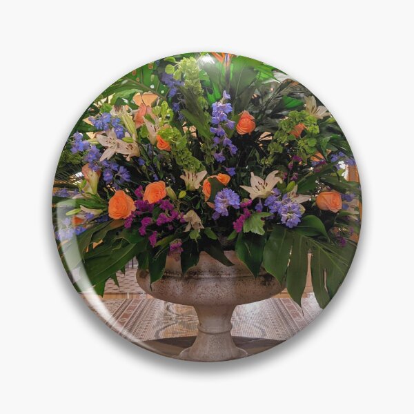 Item preview, Gorgeous Flowers in a Stone Vase designed and sold by Shapes-Mania.