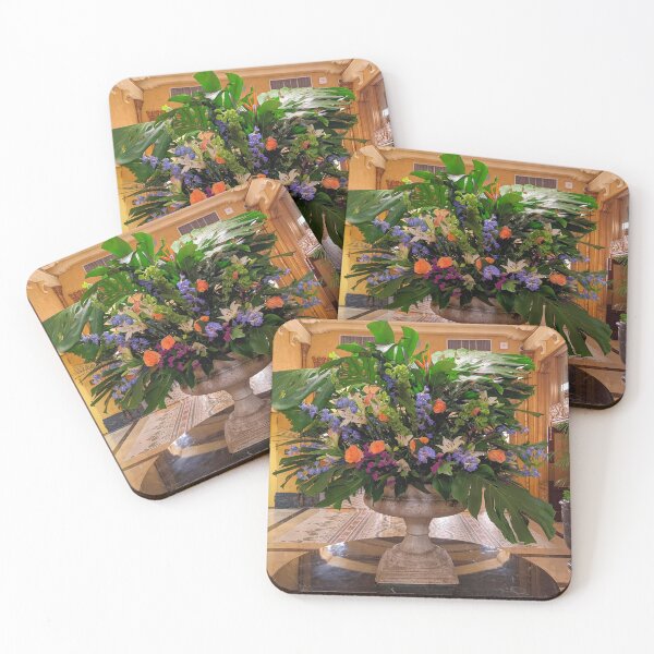 Item preview, Gorgeous Flowers in a Stone Vase designed and sold by Shapes-Mania.