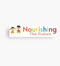 Nourishing The Future Logo Canvas Print