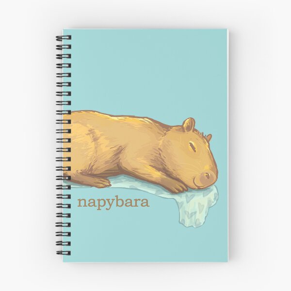 Item preview, Sleepy Capybara designed and sold by ElephantShoe.
