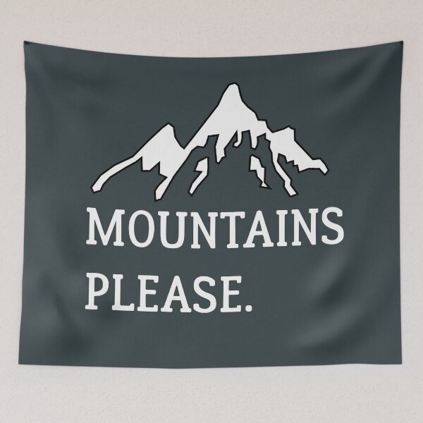 Item preview, Mountains please designed and sold by Caretta.
