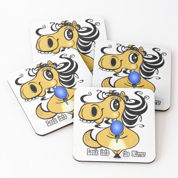 Item preview, Cute horse looking into the Mirror  designed and sold by Shirley cute art .