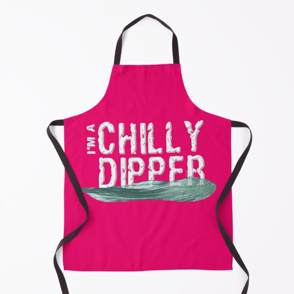 Item preview, Calling wild open water swimming, winter bathers. Im a Chilly Dipper for swimmer lovers.  Caroline Laursen Original designed and sold by Caroline Laursen.