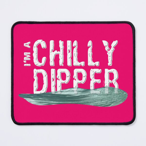 Item preview, Calling wild open water swimming, winter bathers. Im a Chilly Dipper for swimmer lovers. Caroline Laursen Original designed and sold by Caroline Laursen.