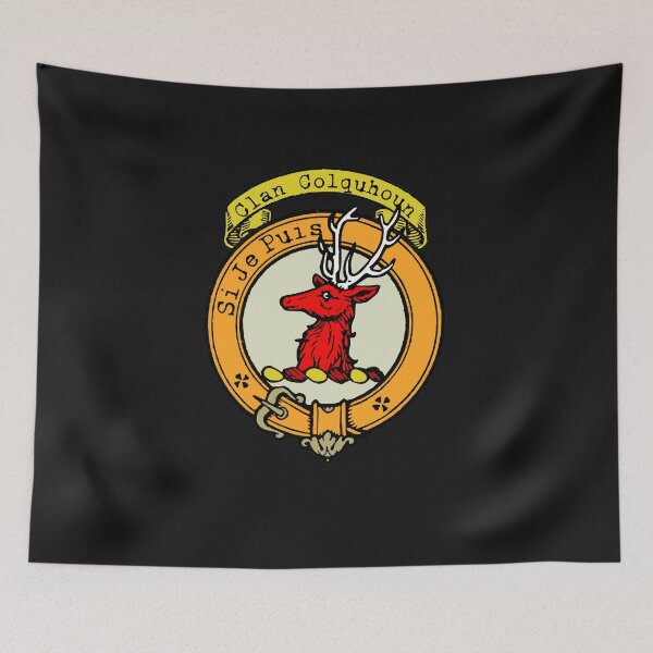 Item preview, Clan Colquhoun Scottish Clan Surname crest designed and sold by BagTown Clans.
