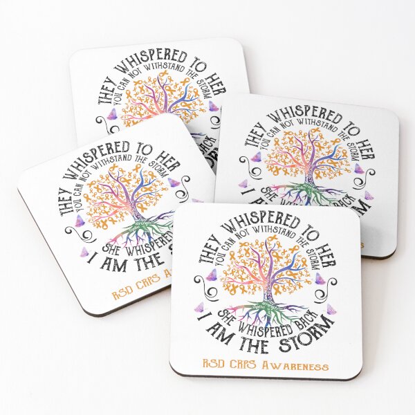 Item preview, RSD CRPS Awareness - RSD CRPS Warrior I Am The Storm designed and sold by RunningShop.