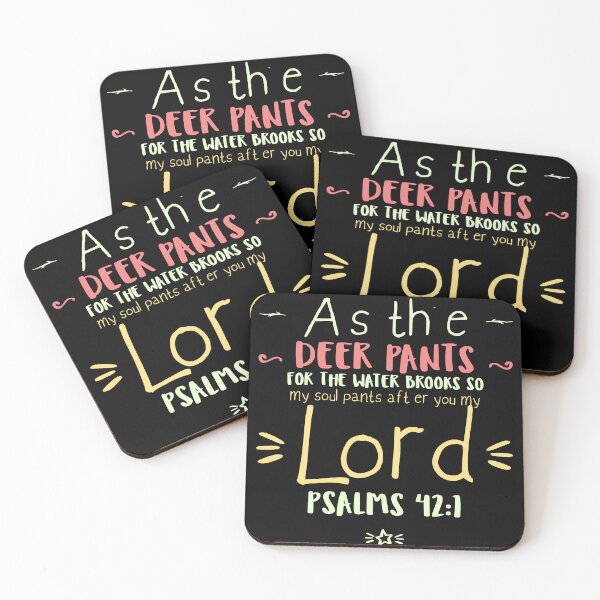 Item preview, My Soul Pants after you, God Psalm 42:1 designed and sold by onlyscriptures.