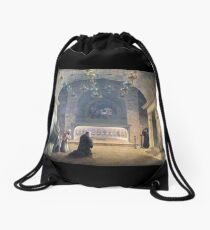 Nativity Painting 1833 Drawstring Bag