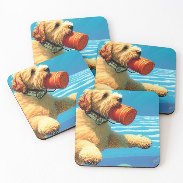 Item preview, Goldendoodle Swimming Analogue #1 designed and sold by BuyBestTrends.