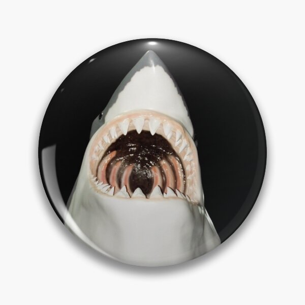 Item preview, Shark Huge Jaws Wide Open Transparent designed and sold by Namsus-Printing.