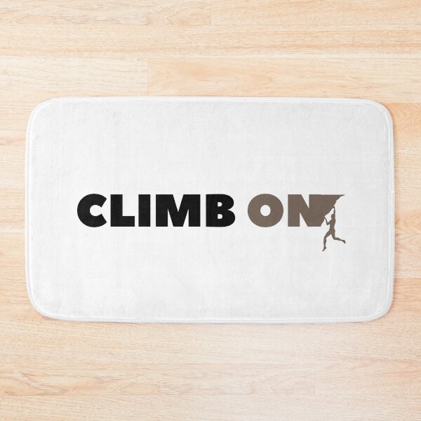 Item preview, Climb On. Rock Climbing designed and sold by Boulder Design Co.