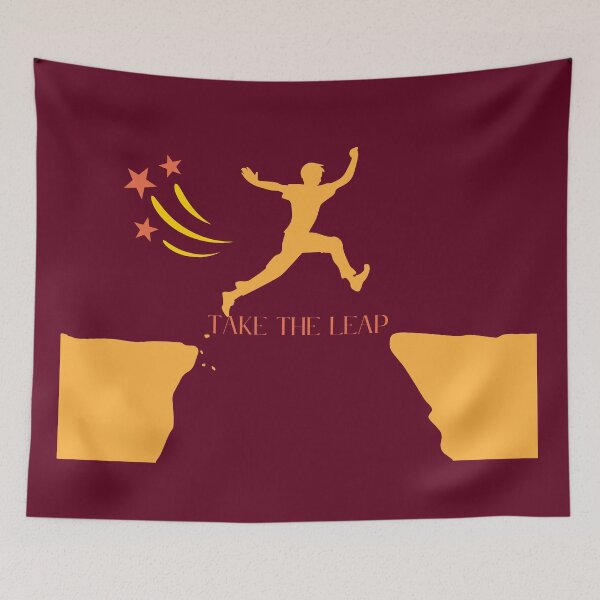 Item preview, Take the Leap of faith; simple but amazing powerful art! designed and sold by JM INSPIRES.