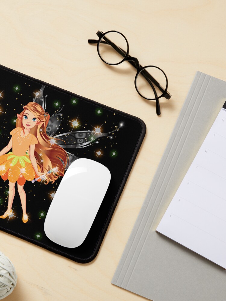 Thumbnail 3 of 5, Mouse Pad, Felicia's Thank The Flowers Collection designed and sold by TeelieTurner.