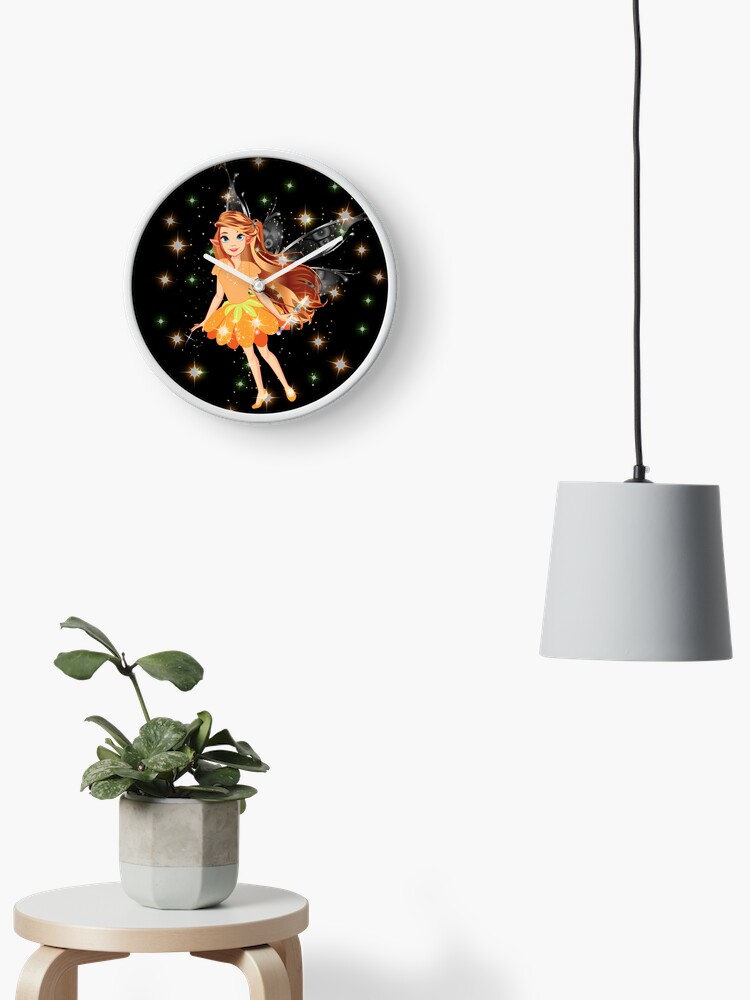 Thumbnail 2 of 4, Clock, Felicia's Thank The Flowers Collection designed and sold by TeelieTurner.