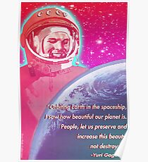 Yuri Gagarin Poster