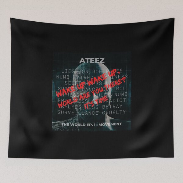 Item preview, ATEEZ Wake Up World! THE WORLD EP. 1 : MOVEMENT designed and sold by 3HeartDesigns.