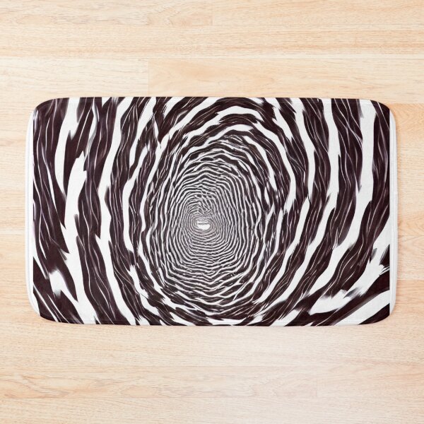 Item preview, Optical illusion art - Spiral white and black designed and sold by Devin Farinsky.