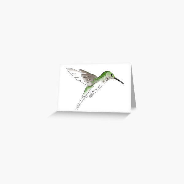 Hummingbird 1 Greeting Card