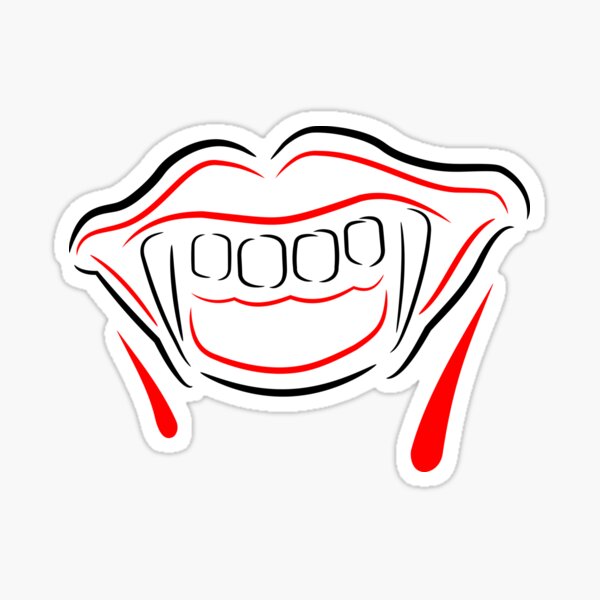 Vampire Love...... Sticker