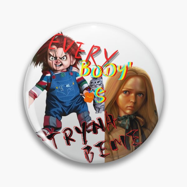 Item preview, M3GAN Vs Chucky-everybody's tryna be me designed and sold by zheworkstudio.