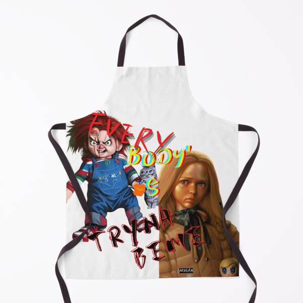 Item preview, M3GAN Vs Chucky-everybody's tryna be me designed and sold by zheworkstudio.