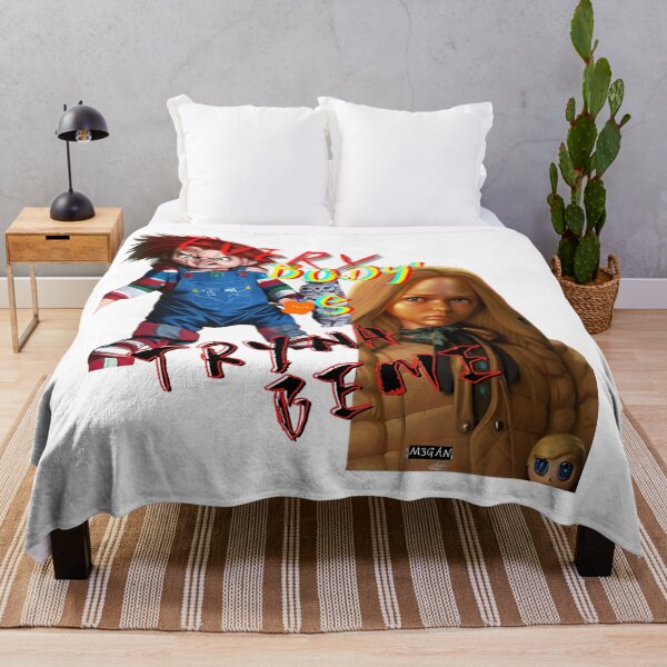 Item preview, M3GAN Vs Chucky-everybody's tryna be me designed and sold by zheworkstudio.