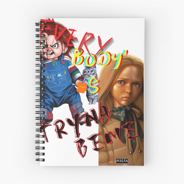 Item preview, M3GAN Vs Chucky-everybody's tryna be me designed and sold by zheworkstudio.
