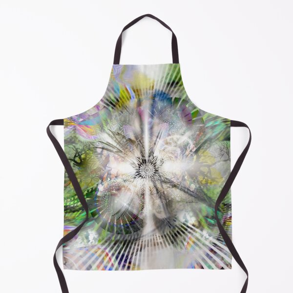 Item preview, Amazonia Ayahuasca fractal jungle acid matrix mandala digital art journey designed and sold by MisprintArt.