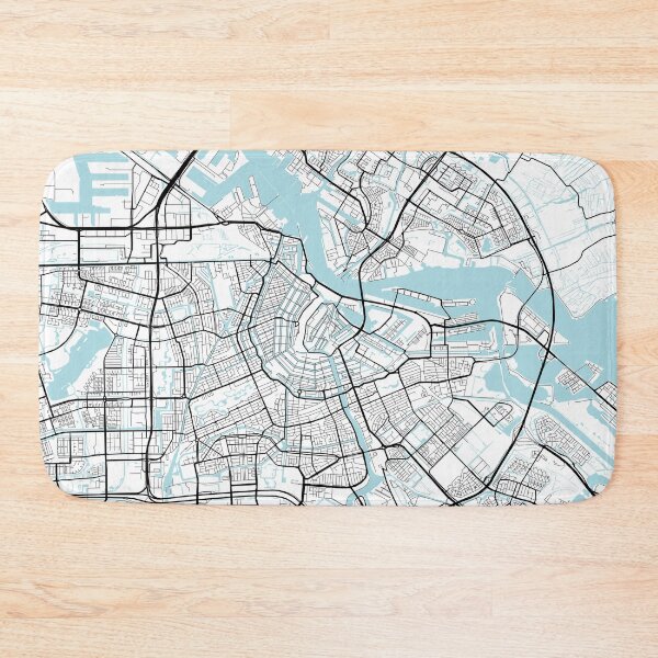Item preview, Amsterdam City Map of Netherlands - Circle designed and sold by deMAP.