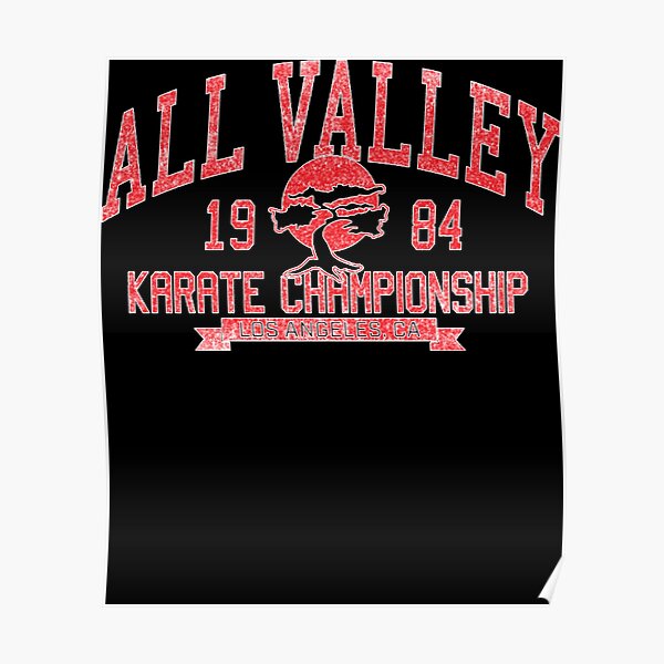 "1984 All Valley Karate Tournament" Poster for Sale by Jonathalone