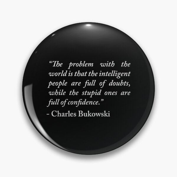 Item preview, Charles Bukowski Quote designed and sold by Texterns.