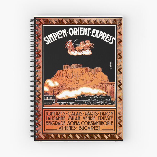 Item preview, Publicidad del Orient Express de estilo Art Deco, anuncio de viaje a Atenas designed and sold by aapshop.