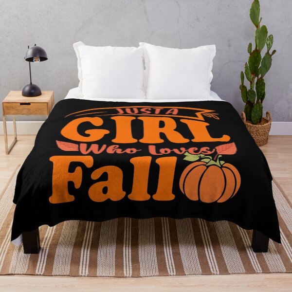 Item preview, Just A Girl Who Loves Fall designed and sold by AdventArt.