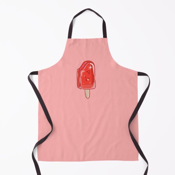 Item preview, Aesthetic Red Cherry Popsicle Art designed and sold by GraphicsByGabby.
