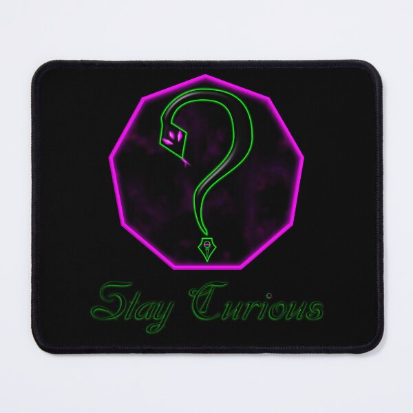 Item preview, The Qosmic Sigil - Stay Curious designed and sold by Rheteriq.