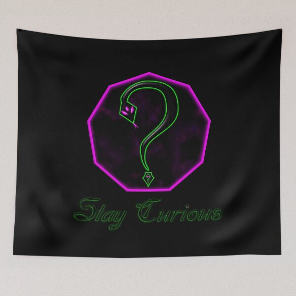 Item preview, The Qosmic Sigil - Stay Curious designed and sold by Rheteriq.