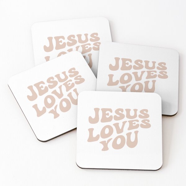 Item preview, Jesus loves you designed and sold by Handdrawnbyzoe.